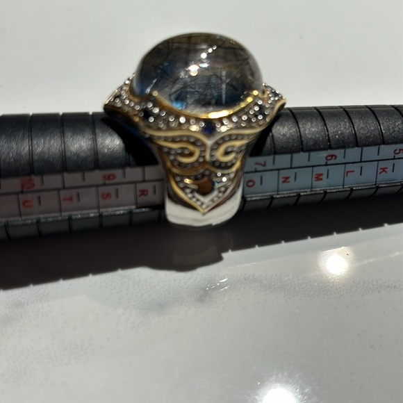 Beautiful Rutile Quartz ring - Picture 8 of 11